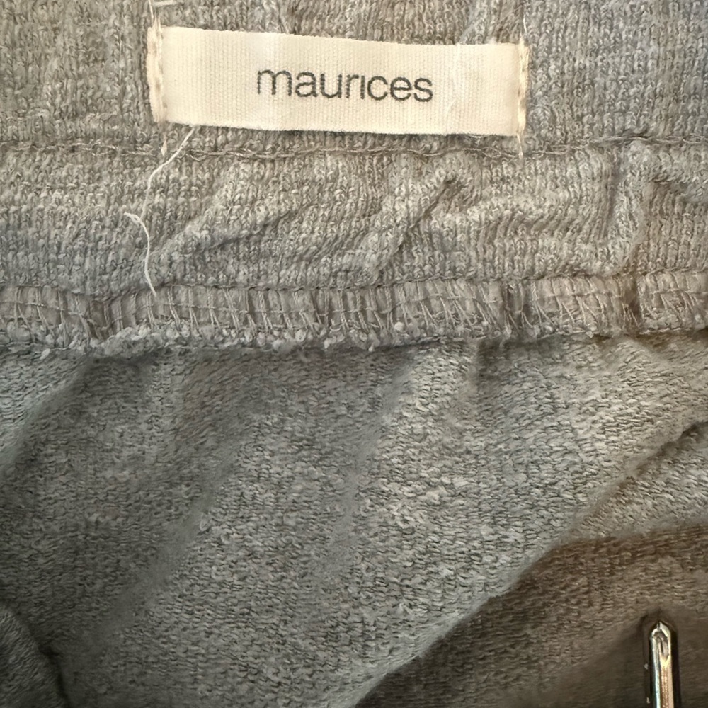 Maurices Gray Mini Skirt Casual Athletic - Picture 3 of 5